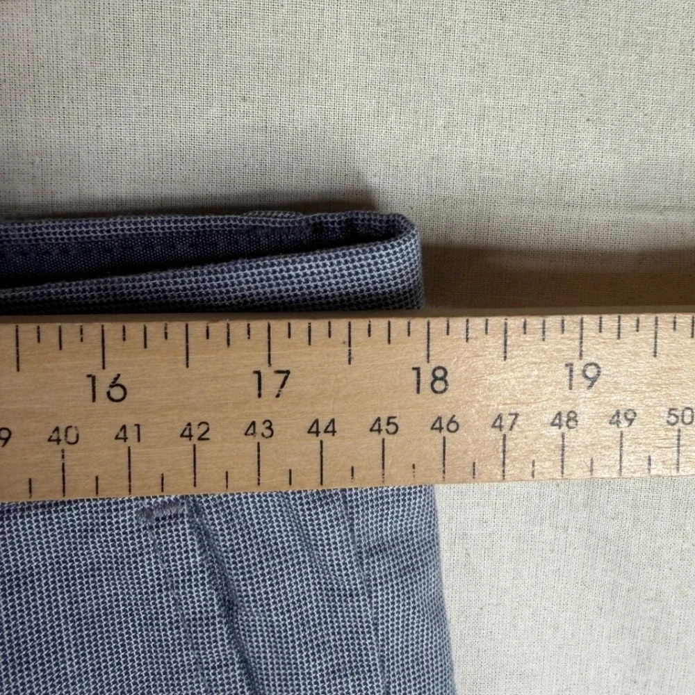 Banana Republic Aiden Fit Men's Dress Pants size 34x30 Blue